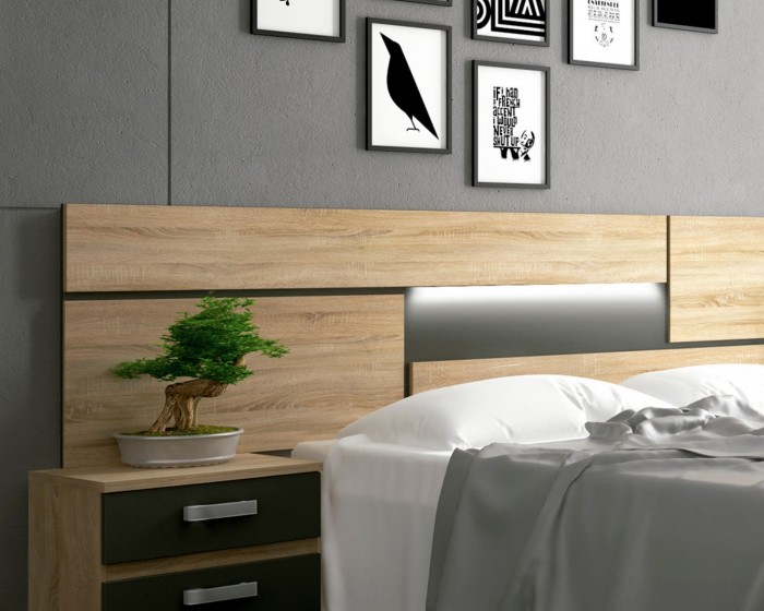 Cabecero Priego led 260