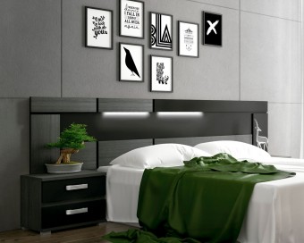 Cabecero Rambla led 260