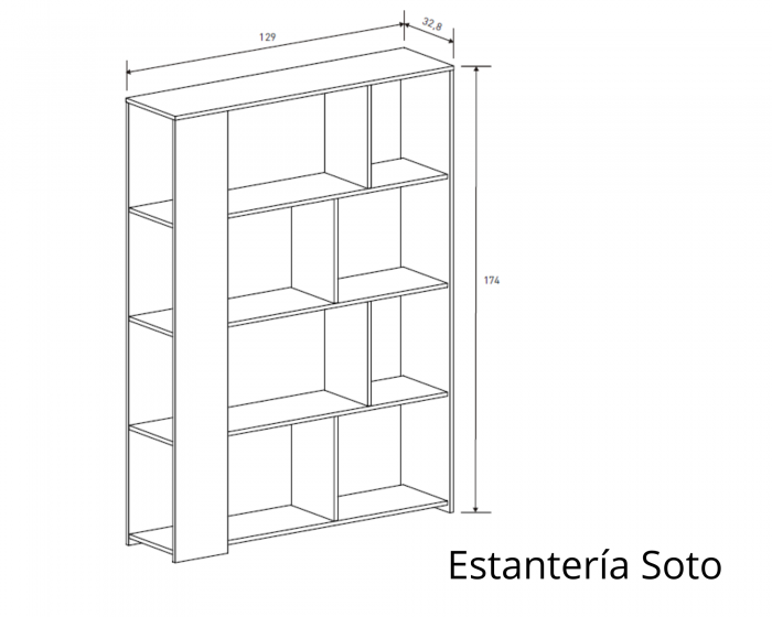 Estantería Soto