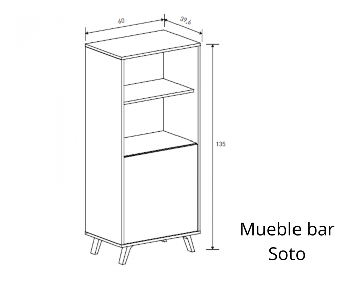 Mueble bar Soto