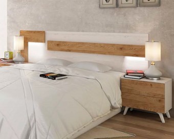 Cabecero SOTO con luces led lica