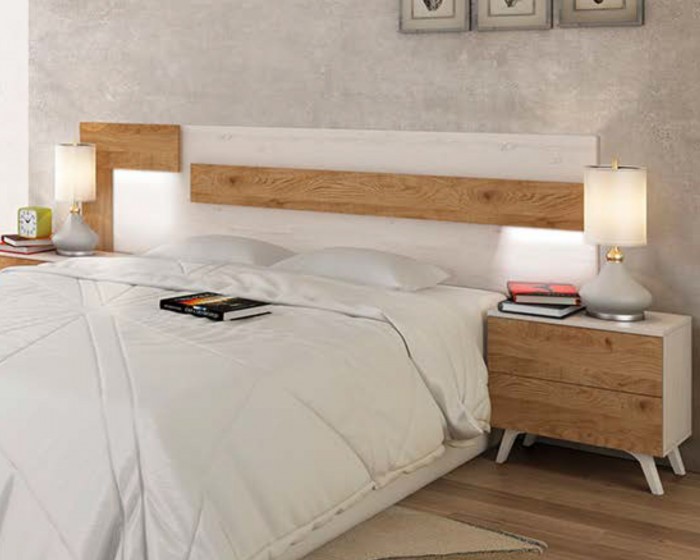 Cabecero SOTO con luces led lica