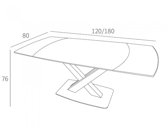 Mesa de comedor Magna extensible
