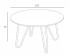 Mesa de comedor fija NURIA