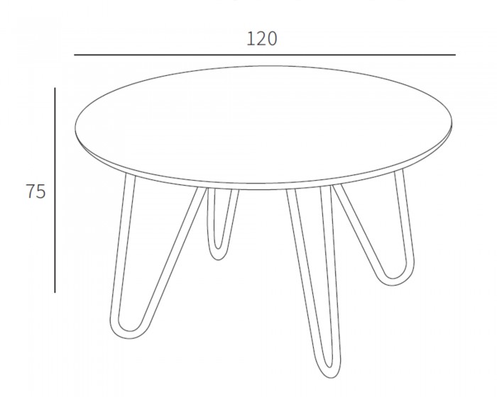 Mesa de comedor fija NURIA