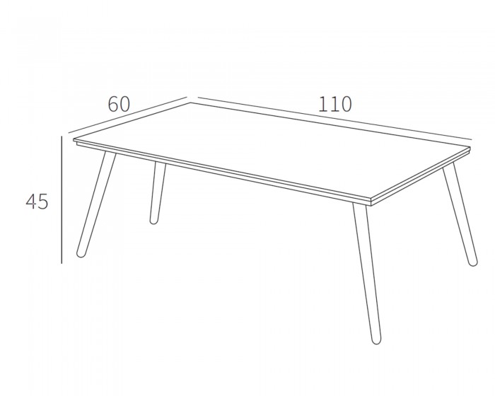Mesa de centro ROMINA