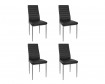 Pack 4 sillas AVAT (negro)