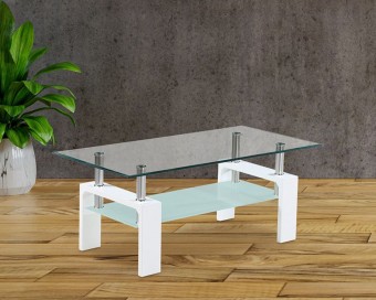 Mesa centro Sama blanco