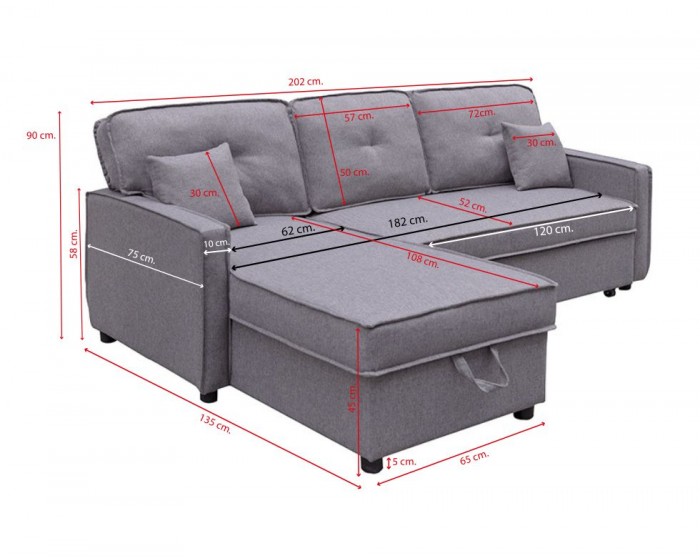 Chaise longue cama Dax
