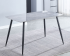 Conjunto mesa Sander + 4 sillas Rowena tórtora
