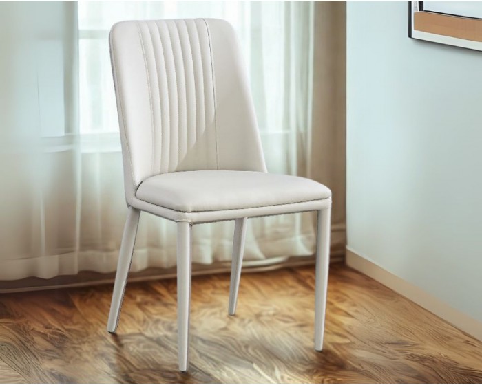 Conjunto mesa Sander + 4 sillas Rowena tórtora