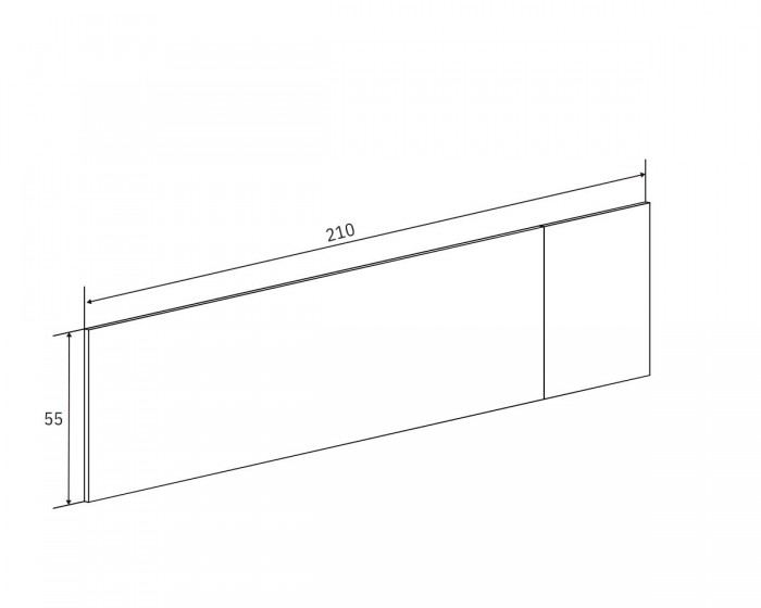 Cabecero Solana Mauvella-rayas