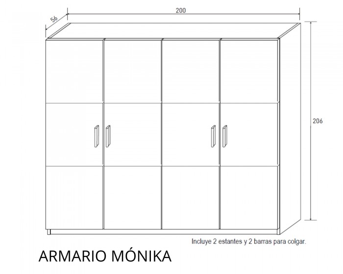 Armario Monika CBB
