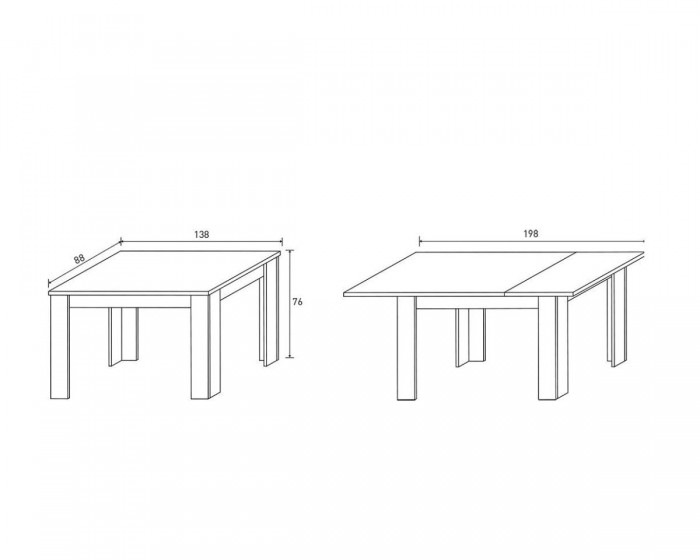 Mesa de comedor Corfu 01A