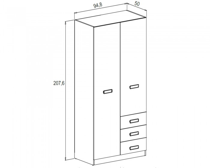 Armario Donald C029024 PUA